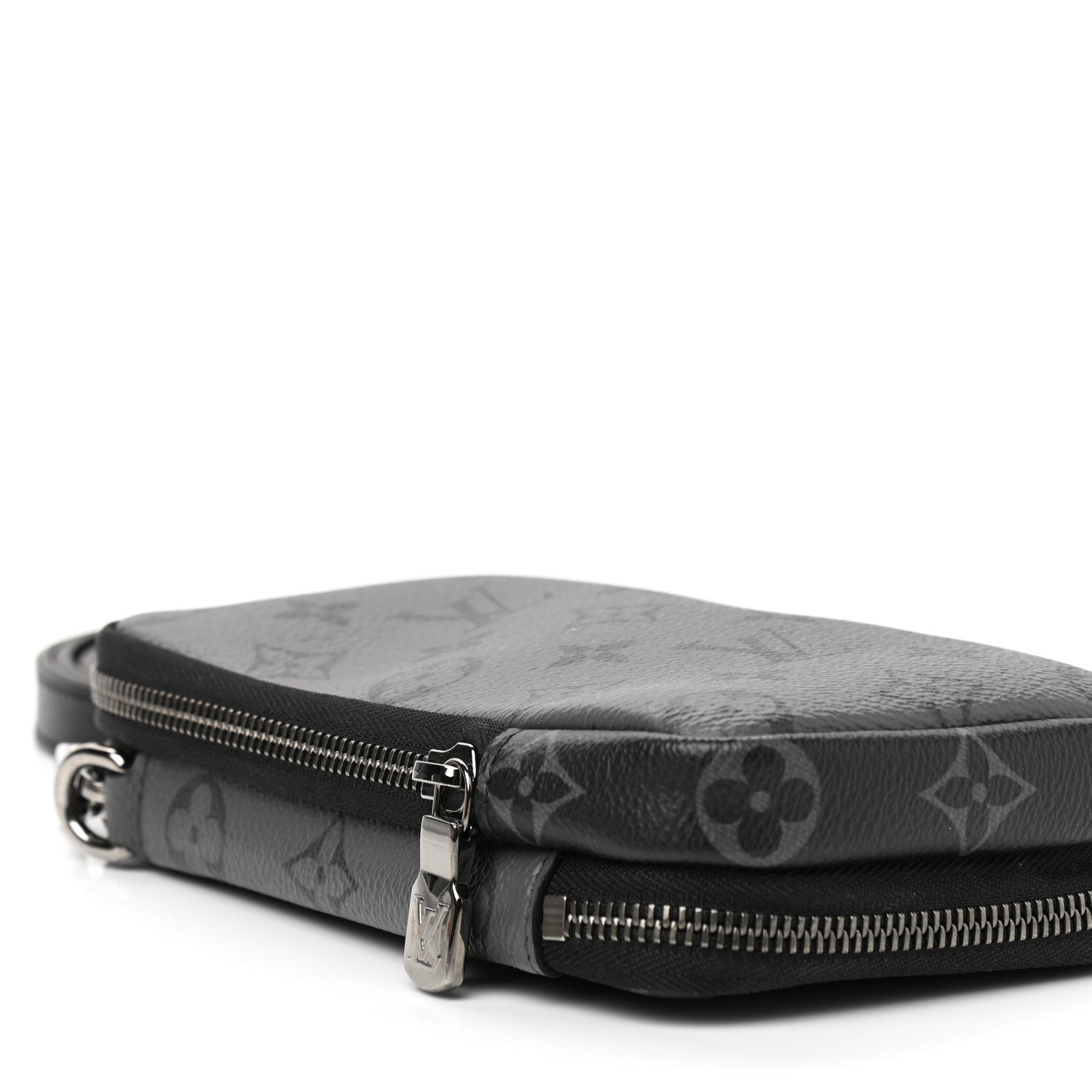 Louis Vuitton Monogram Eclipse Reverse Double Phone Pouch 9 of 10