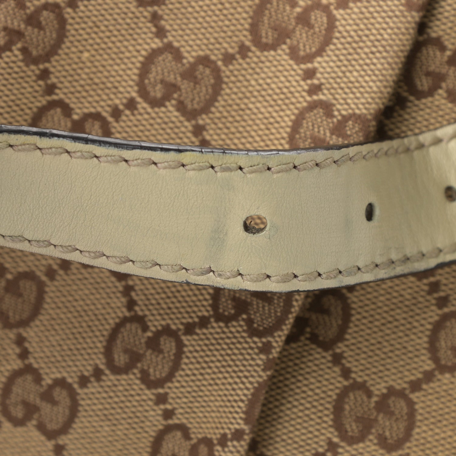 Gucci Monogram Sukey Messenger Bag Taupe 16 of 17