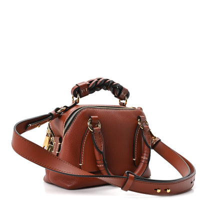 Chloe Calfskin Small Daria Sepia Brown 3 of 9
