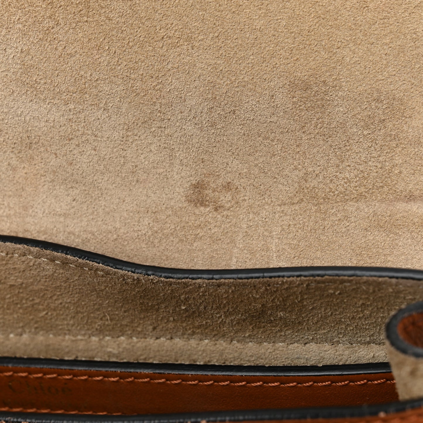 Calfskin Small Hudson Fringe Shoulder Bag Caramel