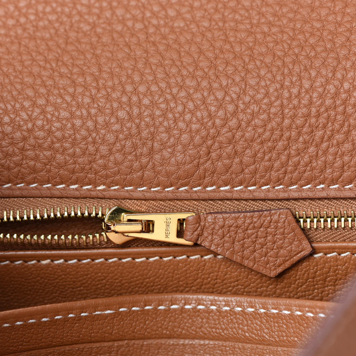 Hermes Togo Kelly Retourne 25 Gold 27 of 37