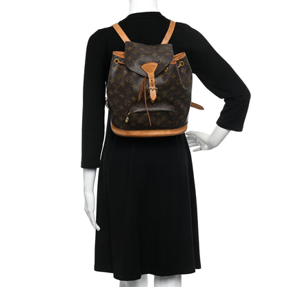 Louis Vuitton Monogram Montsouris MM Backpack 2 of 12