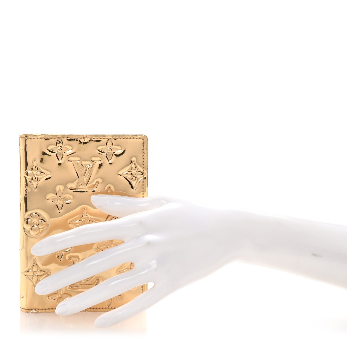Monogram Miroir Small Ring Agenda Gold