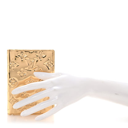 Louis Vuitton Monogram Miroir Small Ring Agenda Gold 2 of 6
