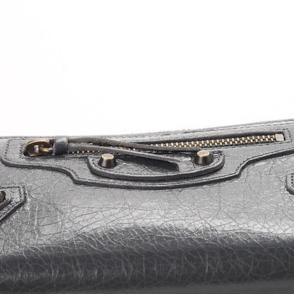 Balenciaga Agneau Classic Hardware Continental Zip Around Wallet Gris Fossile 11 of 11