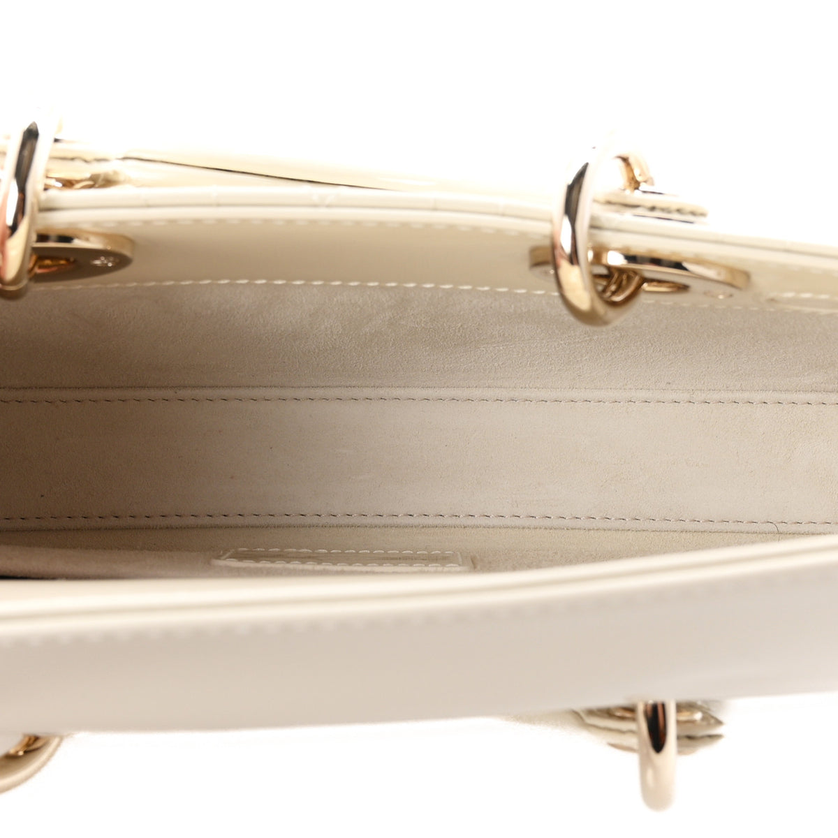 Patent Cannage Small Lady D-Joy White