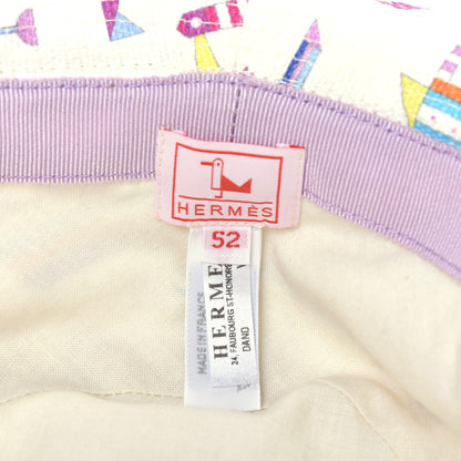 Hermes Canvas Chalutier Bucket Hat 52 Grandine 5 of 5