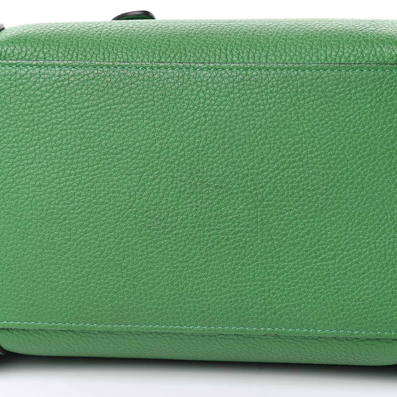 Celine Drummed Calfskin Micro Luggage Mint 11 of 18