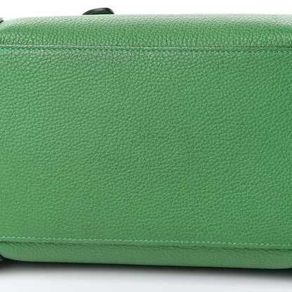 Celine Drummed Calfskin Micro Luggage Mint 11 of 18