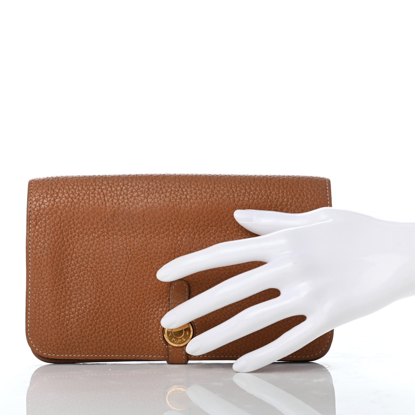 Togo Dogon Duo Wallet Gold