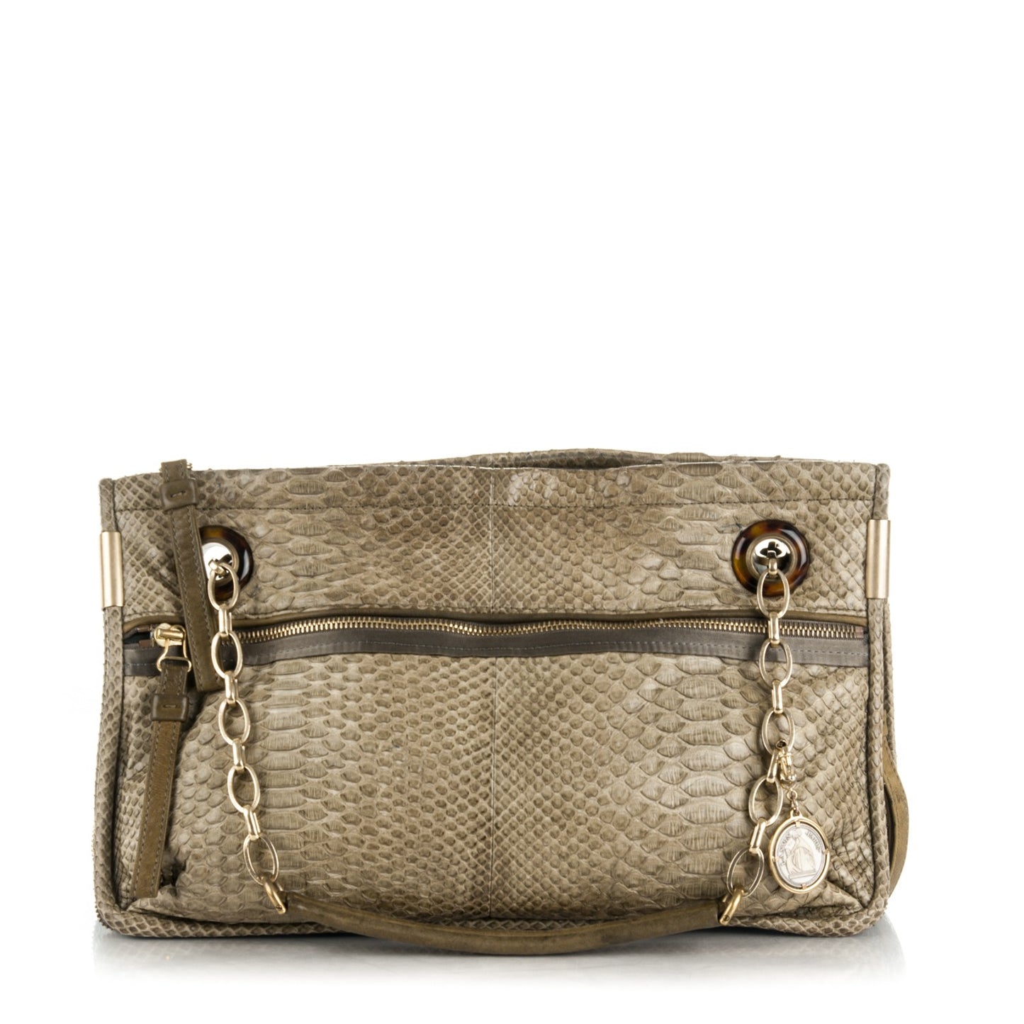 Python Medium Amalia Shoulder Bag Green