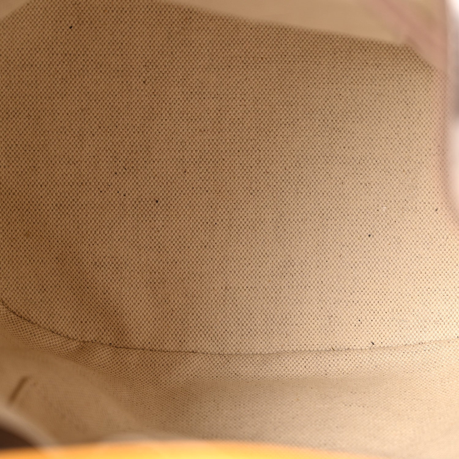 Gucci GG Supreme Monogram Neo Vintage Drawstring Bucket Backpack Beige New Acero Crop 5 of 12