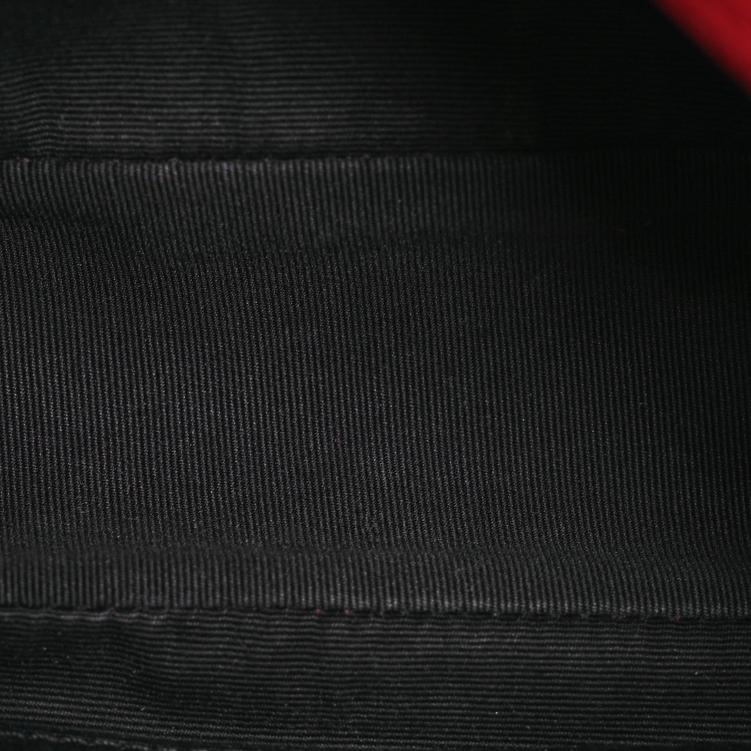 Saint Laurent Lambskin Monogram Lou Belt Bag Red 5 of 13