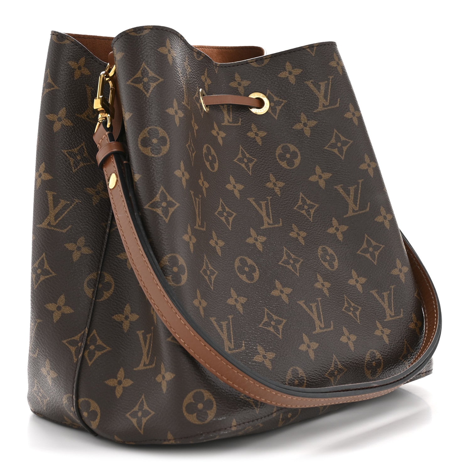 Louis Vuitton Monogram Neonoe MM Caramel 3 of 13