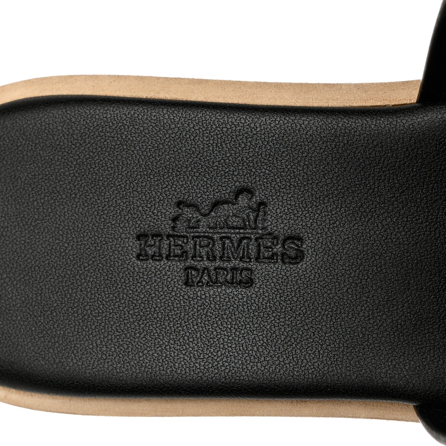Calfskin Cork Eze 30 Sandals 35 Black