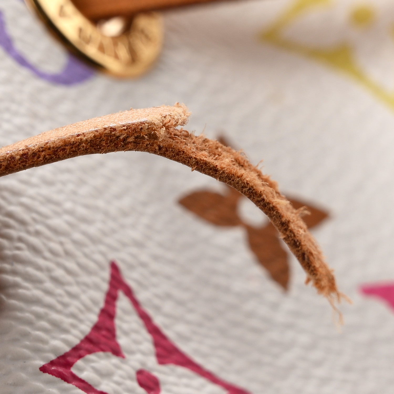 Louis Vuitton Monogram Multicolor Petit Noe White 10 of 10