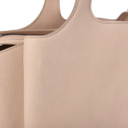 Celine Baby Grained Calfskin Small Tri-Fold Bag Powder 9 of 16