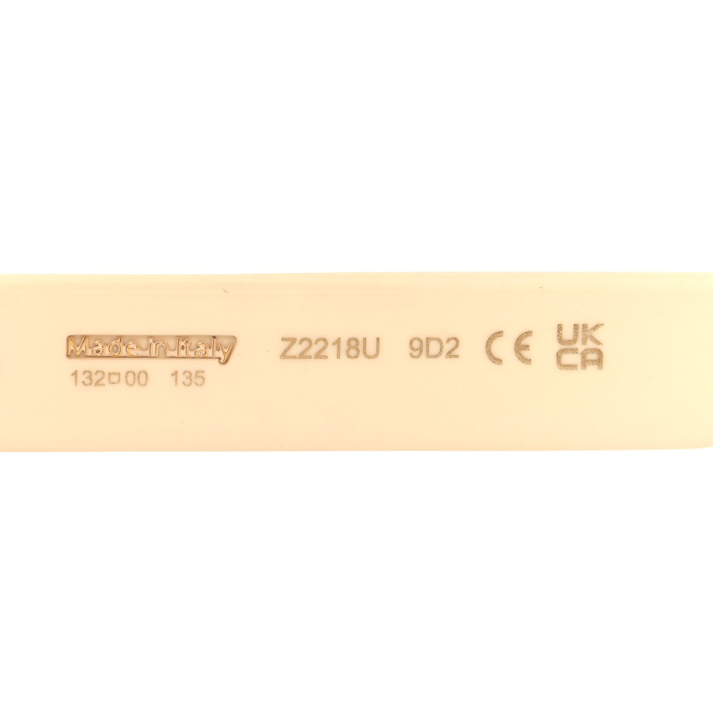 Acetate Split Cat Eye Sunglasses Z2218U White