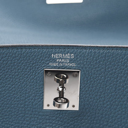 Hermes Togo Kelly Retourne 35 Cobalt 7 of 14