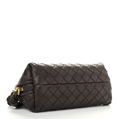 Bottega Veneta Nappa Intrecciato Cosmetic Case Ebano 4 of 11