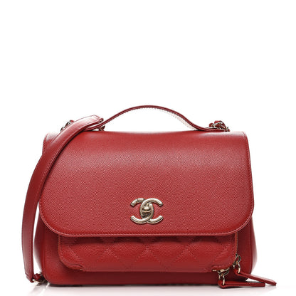 Chanel Caviar Quilted Small Business Affinity Flap Red 1 of 8