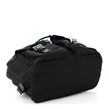 Prada Re-Nylon Vela Saffiano Small Backpack Black 3 of 9