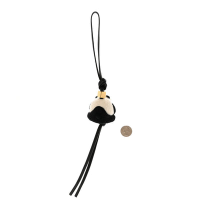 Loewe Calfskin Felt Panda Bag Charm 2 of 3