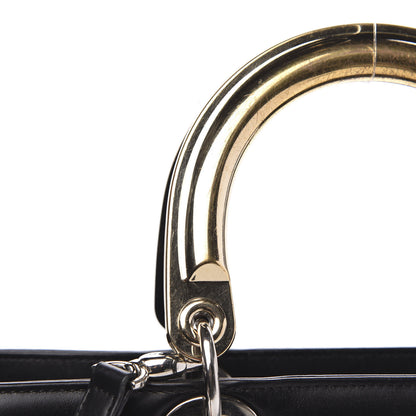 Christian Dior Smooth Calfskin Large Lucky Badges Lady Dior Black 11 of 13