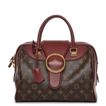 Louis Vuitton Monogram Golden Arrow Speedy Burgundy 1 of 10