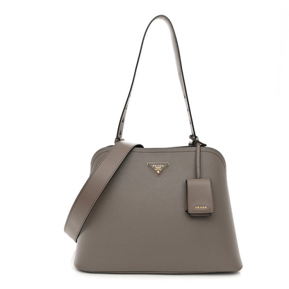 Prada Saffiano Cuir Medium Matinee Tote Pomice 1 of 9