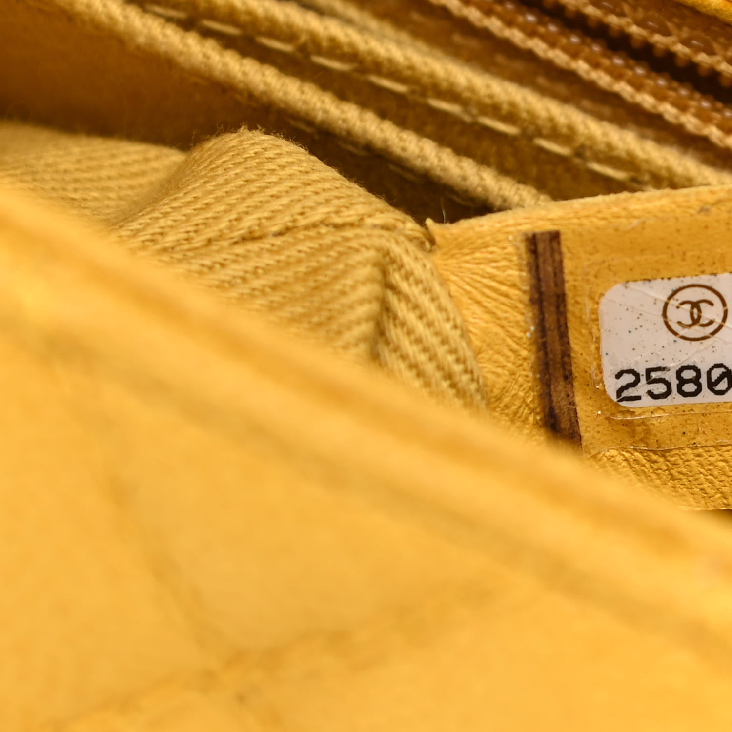 Chanel Caviar Quilted Mini Coco Handle Flap Yellow 11 of 22