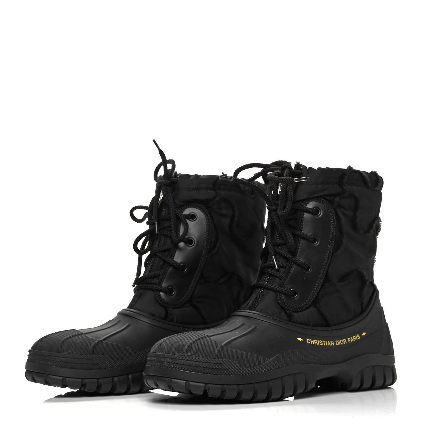 Rubber Nylon D-Venture Boots 39 Black