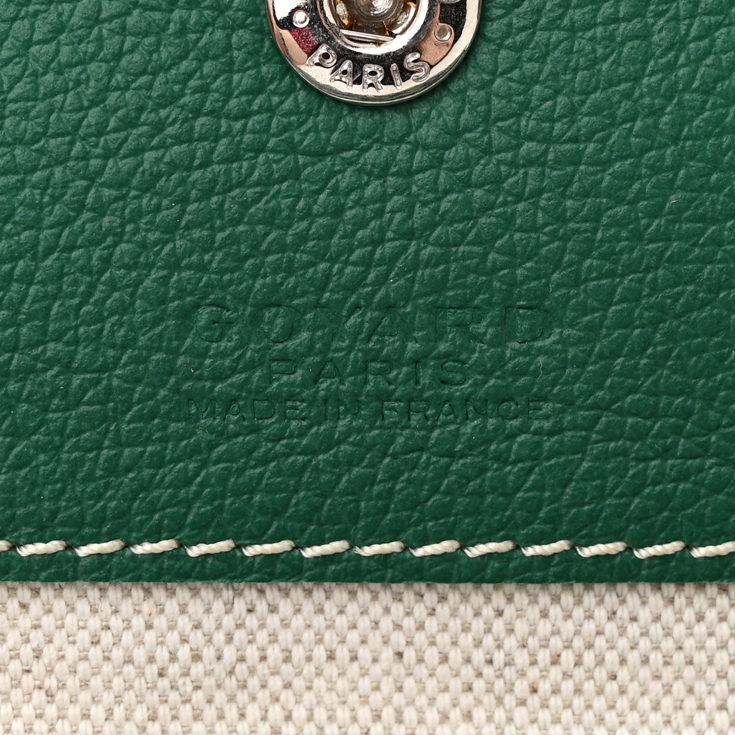 Goyard Goyardine Saint Louis PM Green 8 of 12