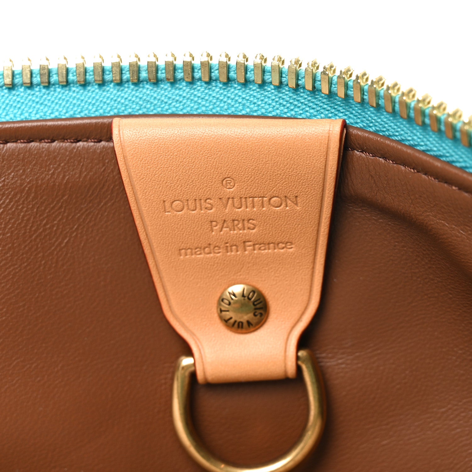 Louis Vuitton Calfskin Monogram Speedy P9 Bandouliere 40 Turquoise 7 of 11