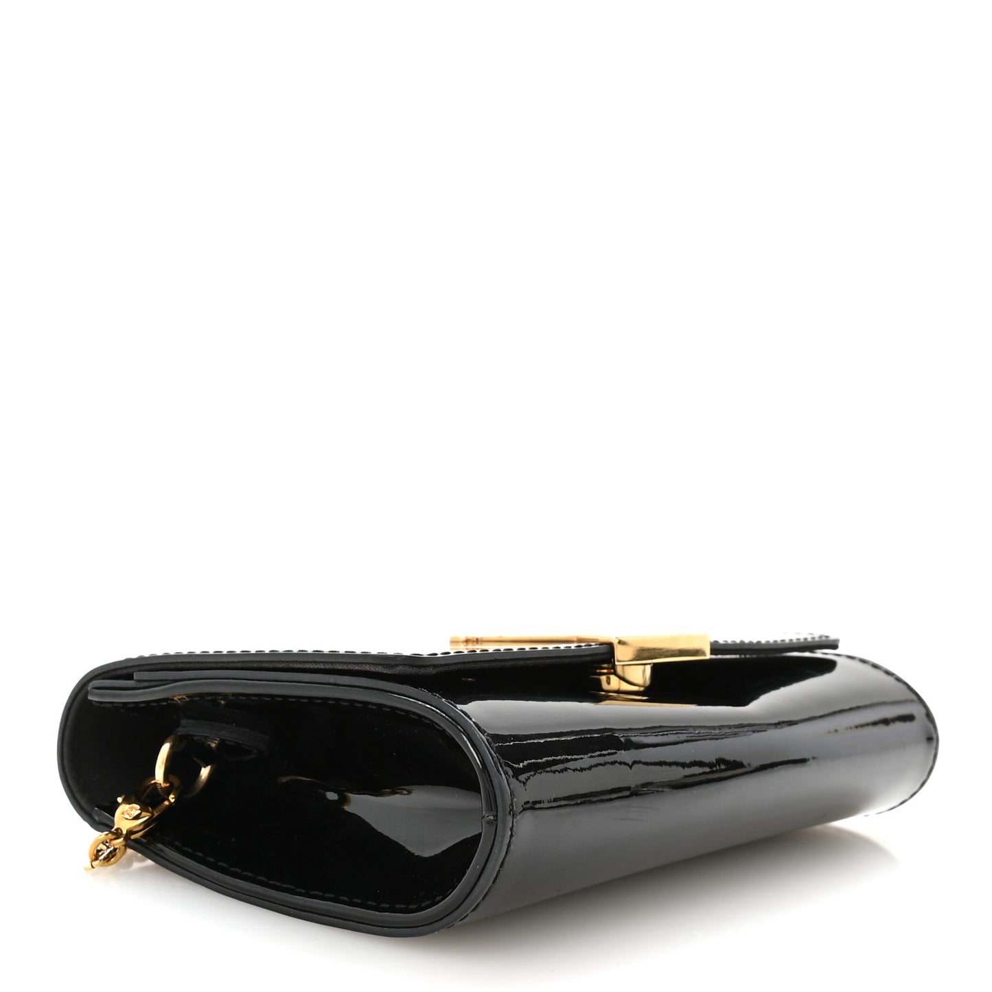 Patent Louise PM Chain Clutch Black