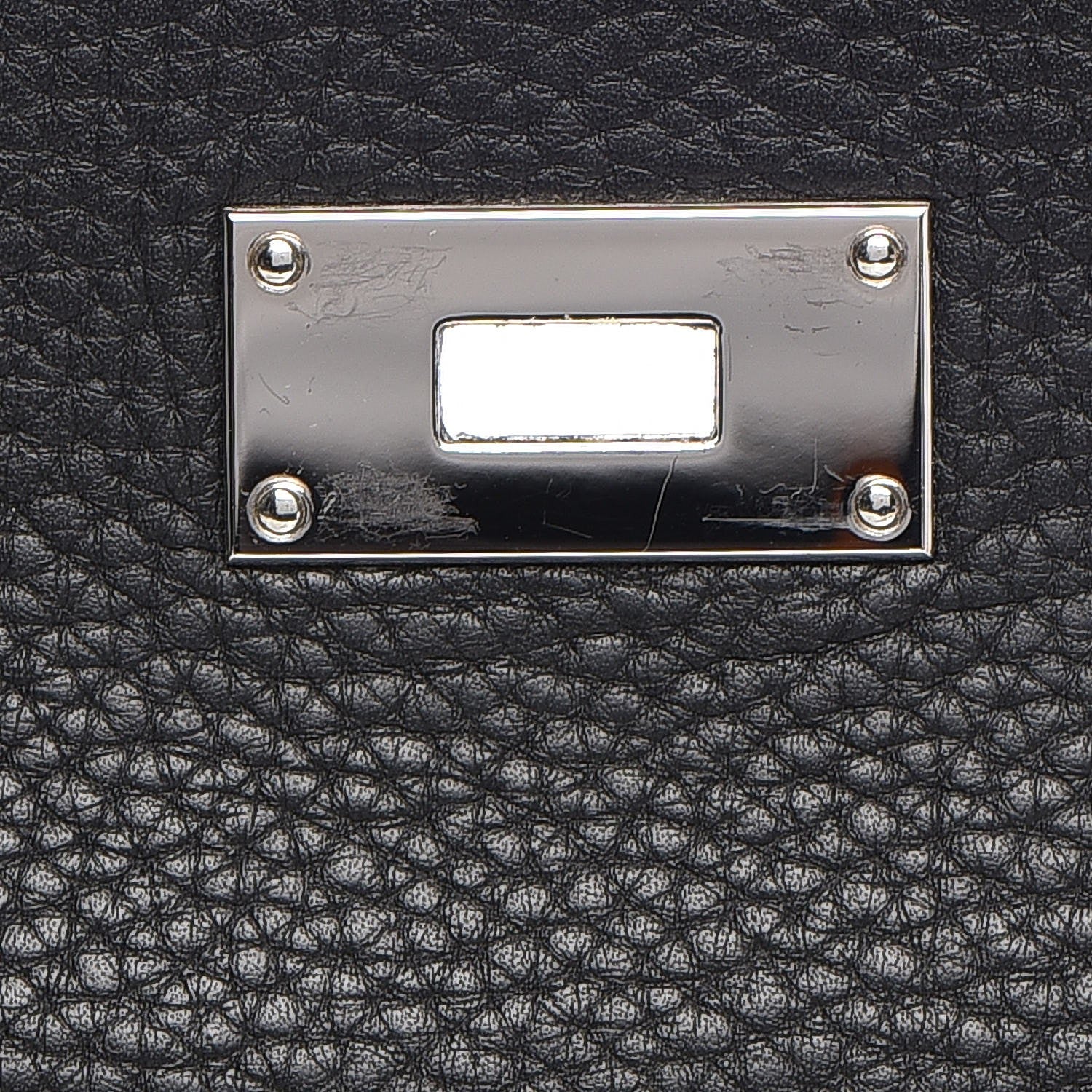 Hermes Taurillon Clemence Shoulder Kelly 40 Black 25 of 29