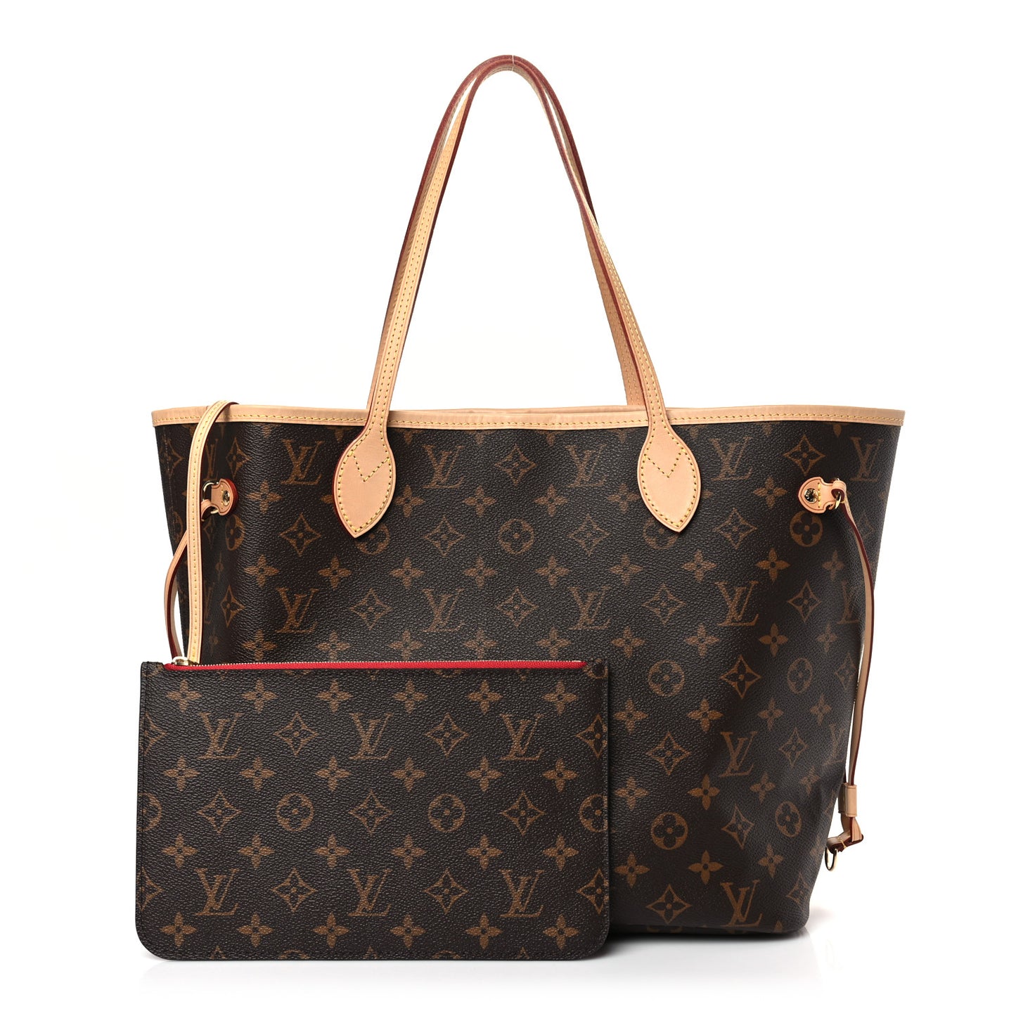 Monogram Neo Neverfull MM Cherry