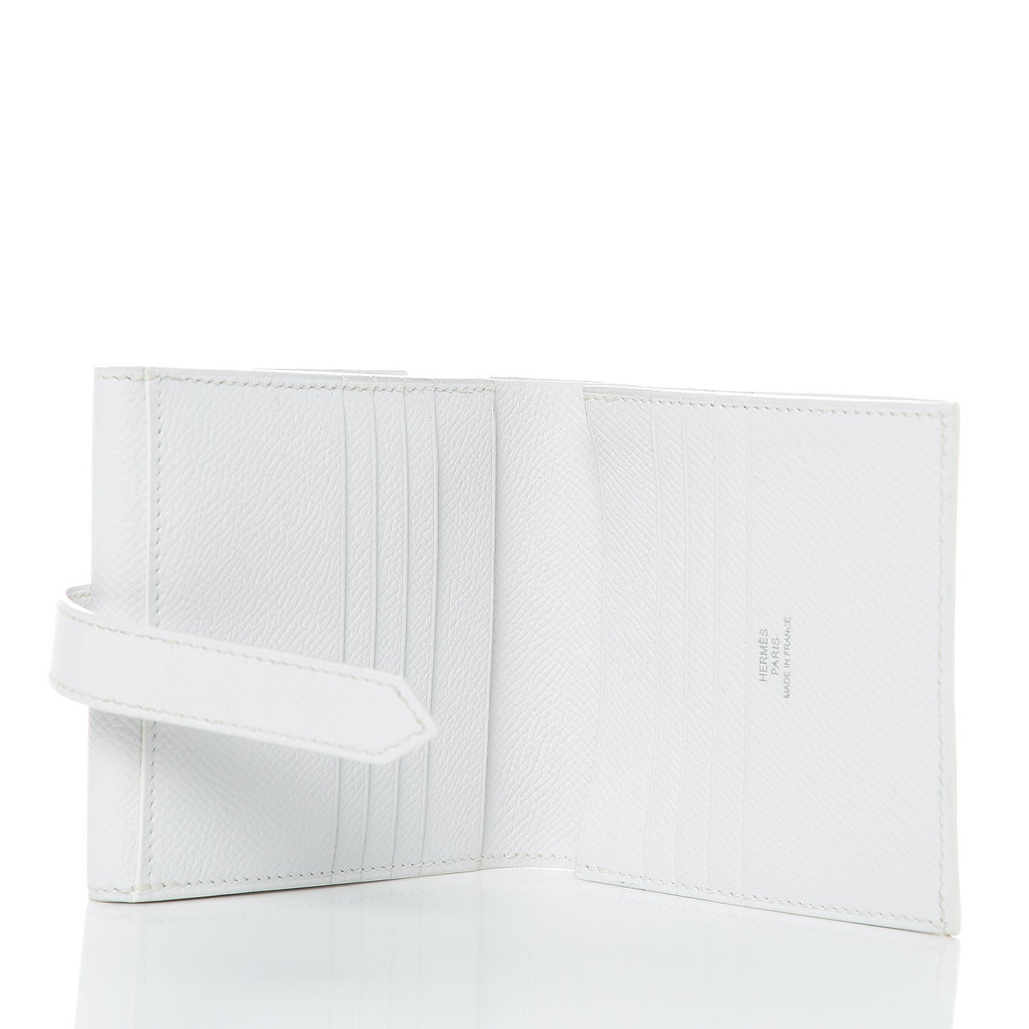 Epsom Bearn Recto Verso Wallet Blanc