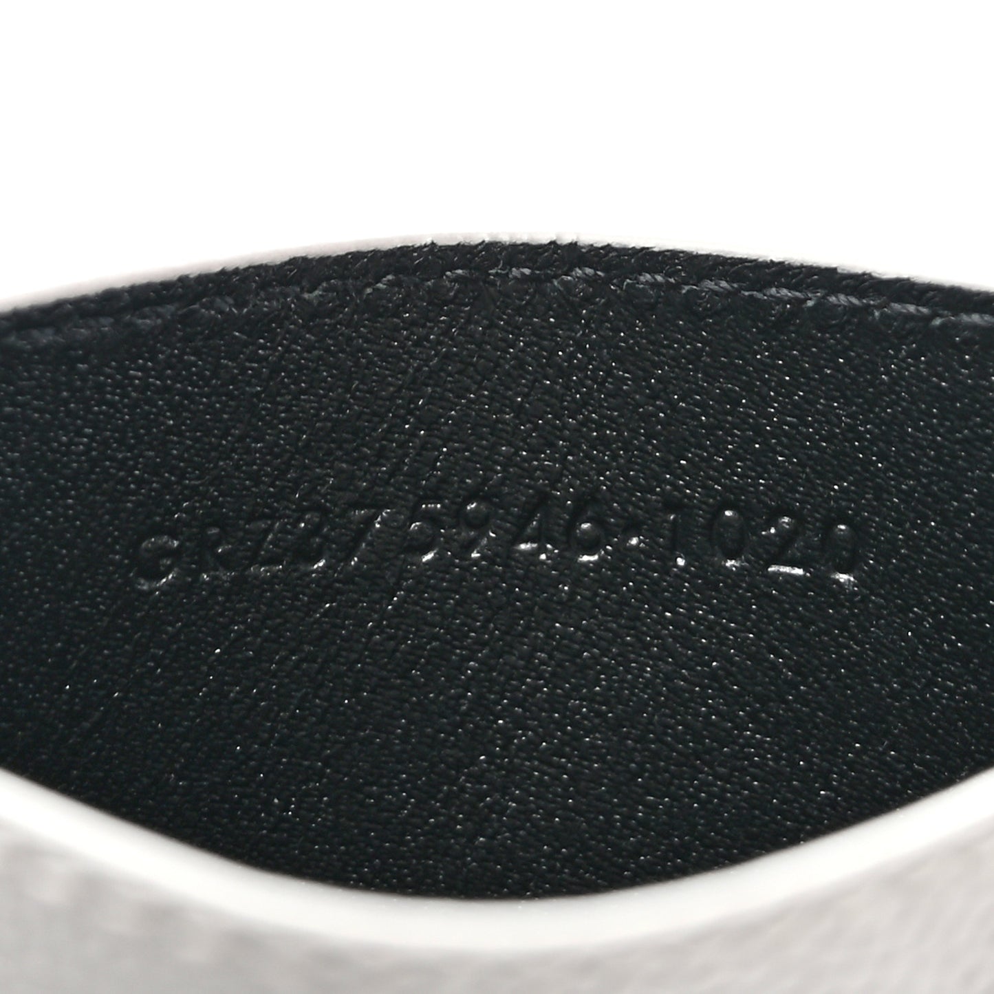 Grain De Poudre Card Case Granite