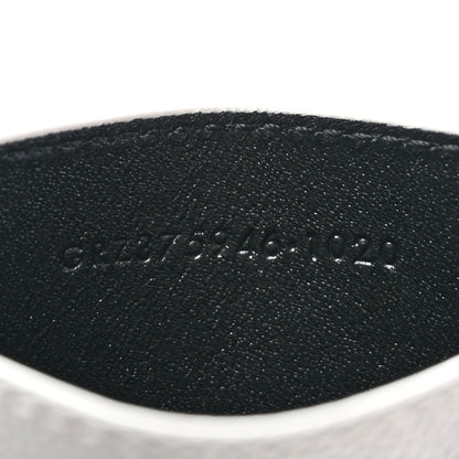 Saint Laurent Grain De Poudre Card Case Granite 7 of 7
