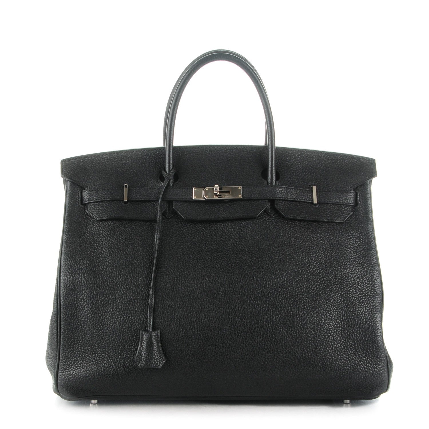 Hermes Taurillon Clemence Birkin 40 Black 1 of 25