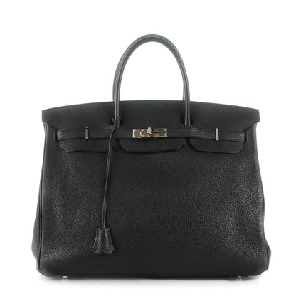 Hermes Taurillon Clemence Birkin 40 Black 1 of 25