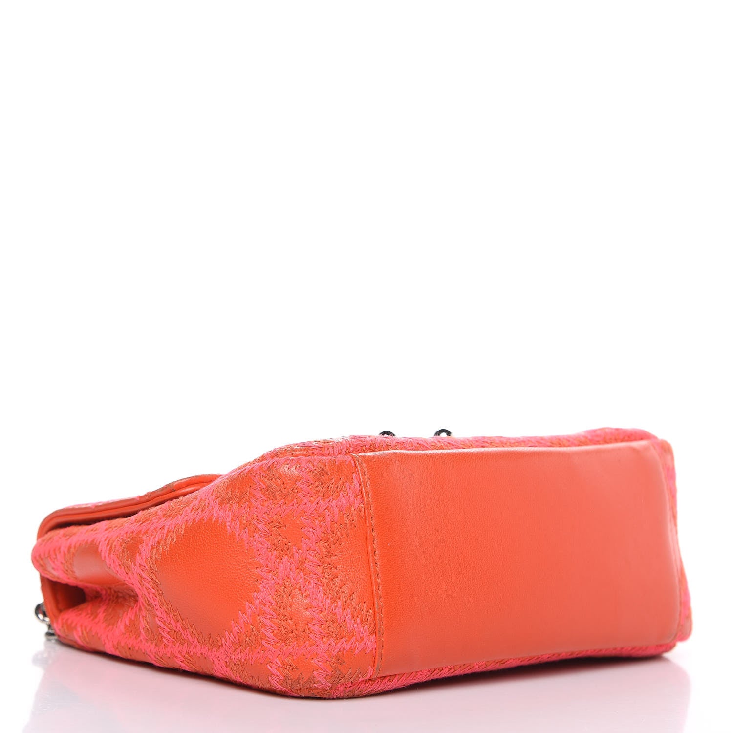 Christian Dior Lambskin Cannage Mini Miss Dior Flap Orange 4 of 15