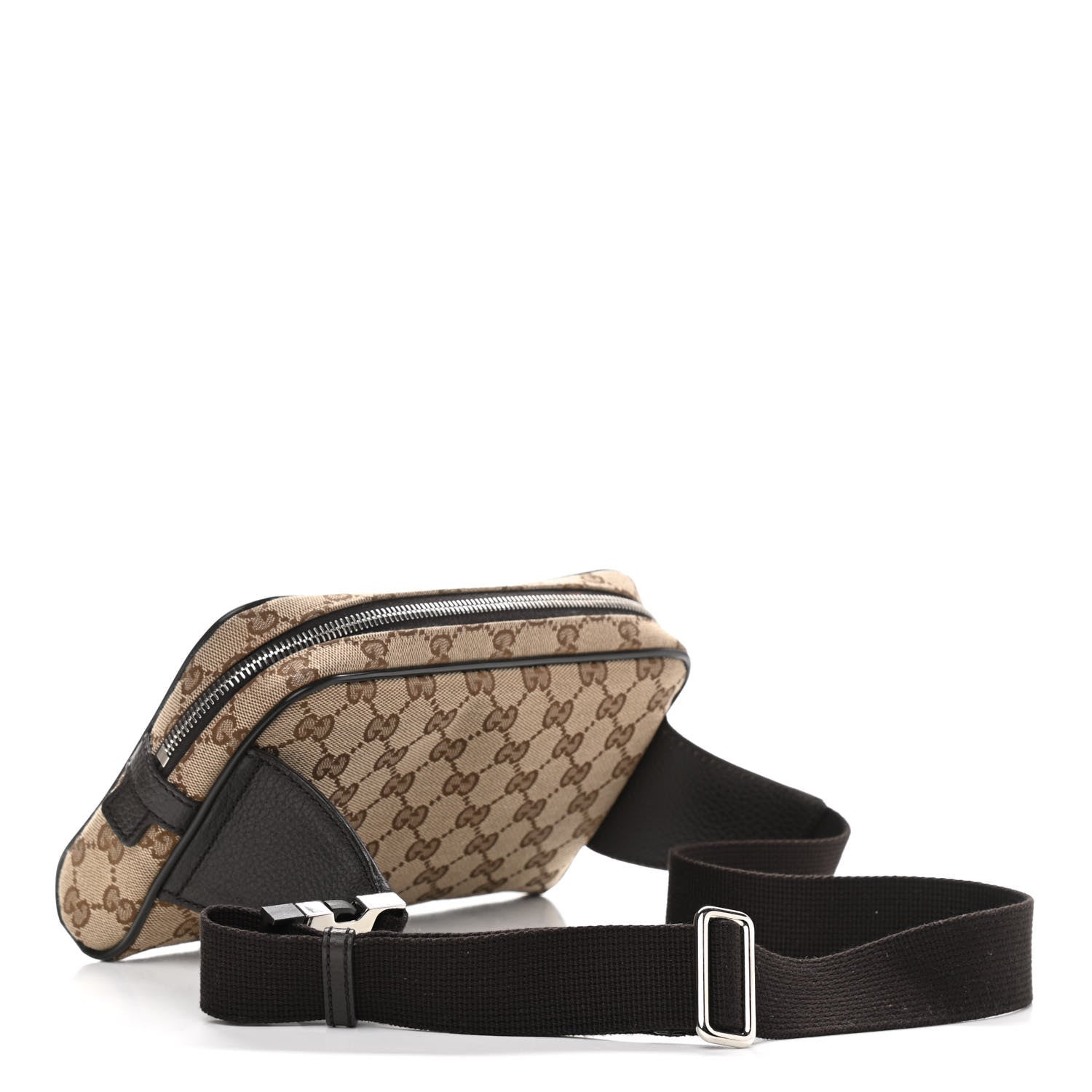 Gucci Monogram Belt Bag Dark Brown 3 of 9