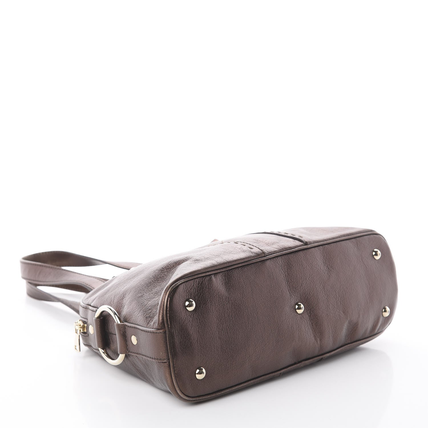 Saint Laurent Metallic Calfskin Medium Muse Copper 3 of 8