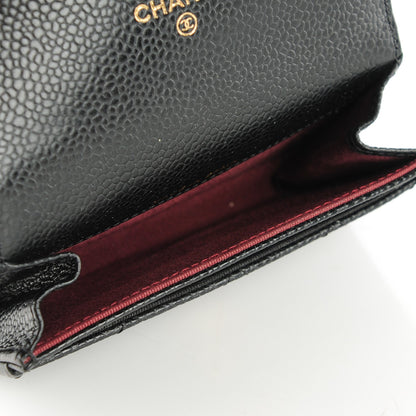 Chanel Caviar Quilted Card Holder Black 6 of 8