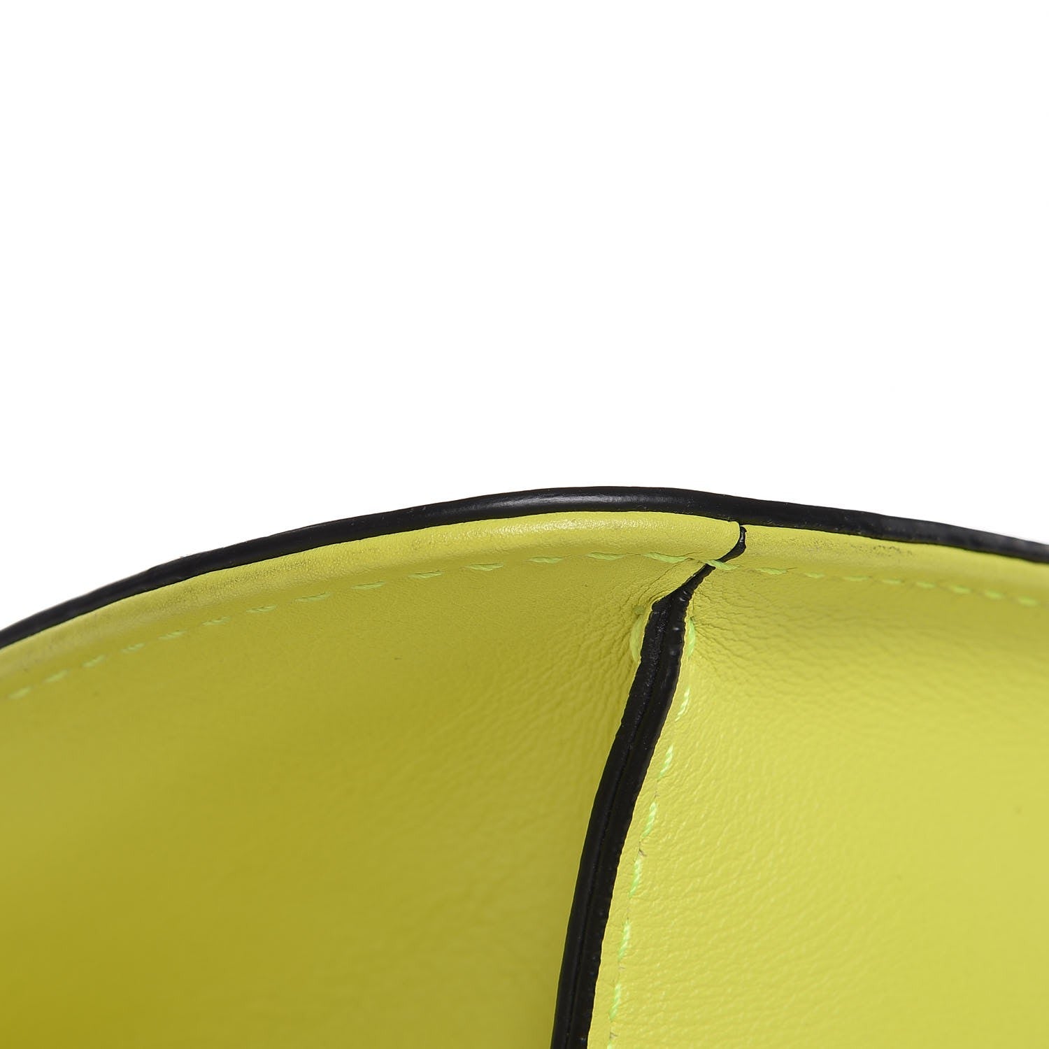 Valentino Garavani Vitello Large Glam Lock Rockstud Flap Yellow Fluo 11 of 17