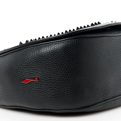 Christian Louboutin Calfskin Spikes Panettone Messenger Black Multicolor 11 of 12