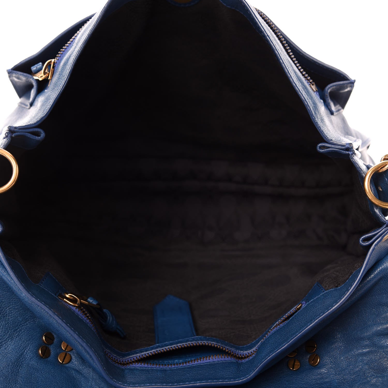 Proenza Schouler Lambskin Large PS1 Satchel Royal Blue 5 of 22