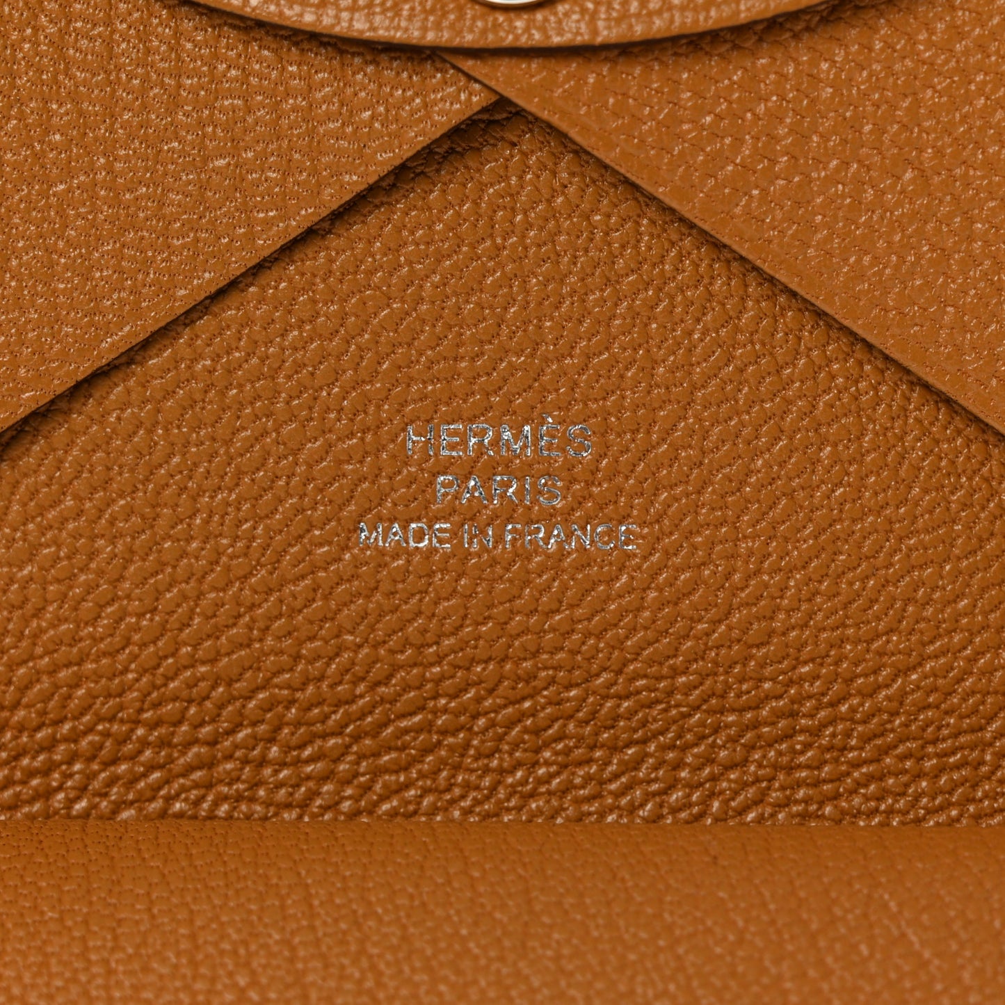 Chevre Mysore Calvi Duo Card Case Caramel